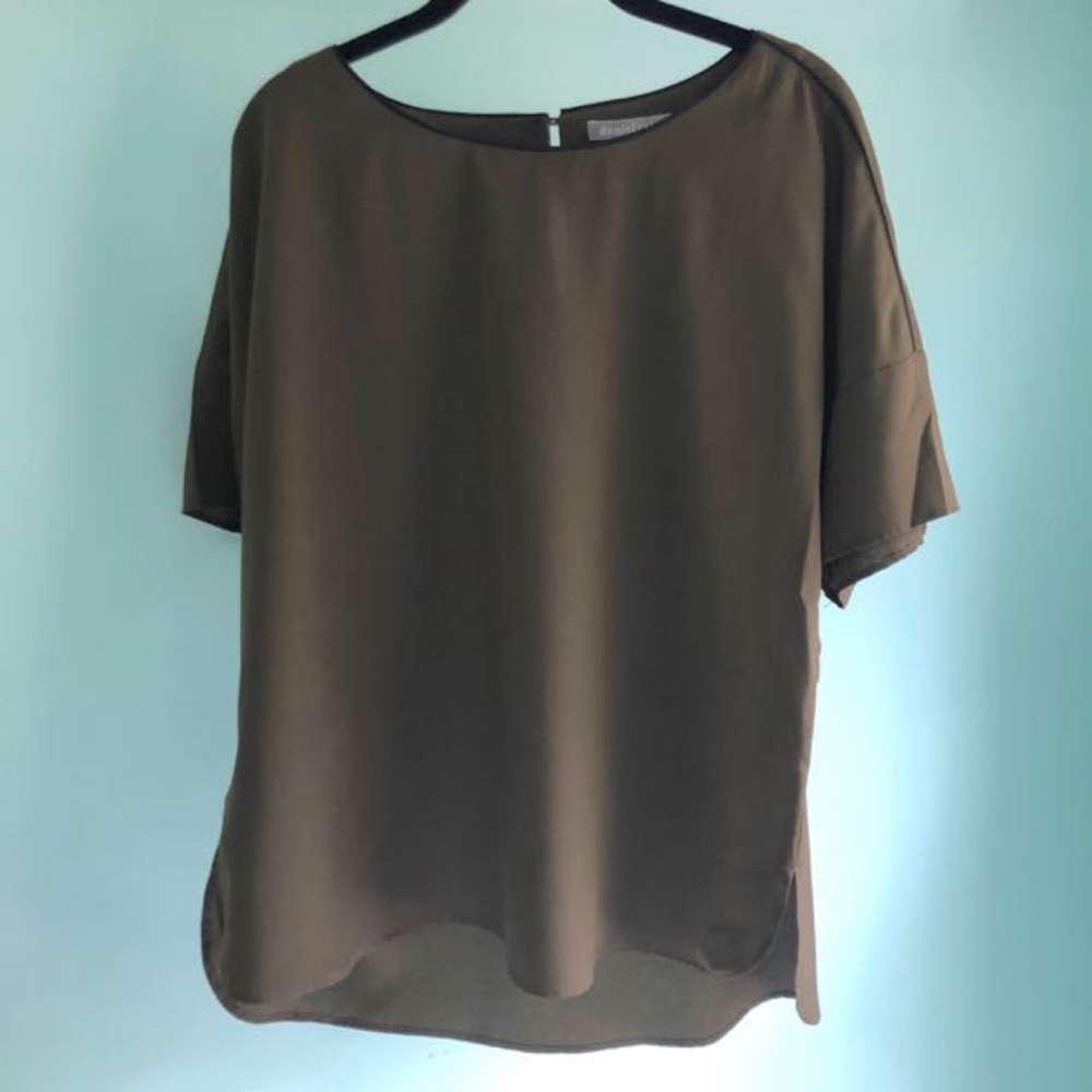 Olive Silky Top